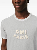 Ami Paris Logo Cotton T Shirt