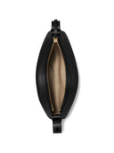 Tory Burch Romy Half Moon Leather Shoulder Bag