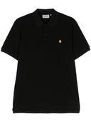 Polo in cotone con logo principale Carhartt Wip