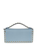 Portefeuille en cuir Rockstud sur chaîne Valentino Garavani