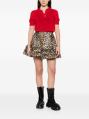Minifalda de nailon Ganni
