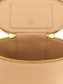 Valentino Garavani V Logo Signature Leather Vanity Case