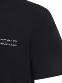 T-shirt en coton à logo Moncler