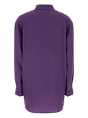 Chemise surdimensionnée en soie Gucci