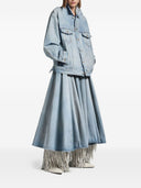 Balenciaga Cotton Maxi Skirrt