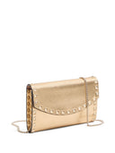 Valentino Garavani - Portefeuille Rockstud avec chaîne