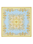 Foulard en soie imprimé Versace Barocco