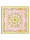 Seidenfoulard im Versace Barocco-Print