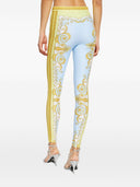 Legginsy z nadrukiem Versace Barocco