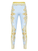 Legginsy z nadrukiem Versace Barocco
