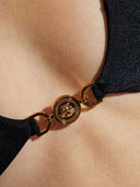 Versace La Medusa Triangle Bikini Top
