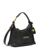 Versace Sac hobo en cuir avec étiquette Versace