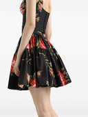 Dolce & Gabbana Roses Bouquet Print Cotton Skirt