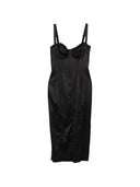 Jedwabna sukienka midi Dolce & Gabbana