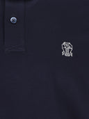 Brunello Cucinelli Logo Cotton Polo Shirt