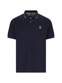 Brunello Cucinelli Logo Cotton Polo Shirt