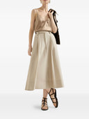 Brunello Cucinelli Jupe longue en coton