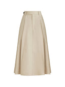 Brunello Cucinelli Jupe longue en coton
