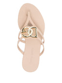 Dolce & Gabbana Dg Logo Thong Sandals