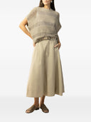 Brunello Cucinelli Gestreifter Baumwollpullover