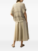 Brunello Cucinelli Gestreifter Baumwollpullover