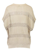 Brunello Cucinelli Gestreifter Baumwollpullover