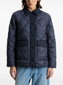 Pikowana nylonowa kurtka typu bluza Woolrich