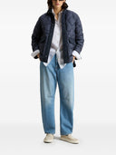 Pikowana nylonowa kurtka typu bluza Woolrich