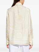 Versace Barocco-tryk silkeskjorte