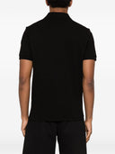 Polo in cotone con logo Moncler