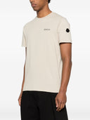 Bawełniana koszulka Moncler z logo