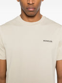 Bawełniana koszulka Moncler z logo