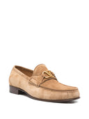 Valentino Garavani V Logo Signature Leather Loafers