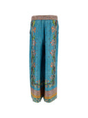 Pantalón de seda estampado Pierre Louis Mascia