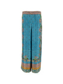 Pantalón de seda estampado Pierre Louis Mascia