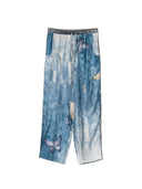 Pierre Louis Mascia Printed Silk Trousers