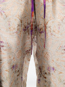 Pantaloni Pierre Louis Mascia in Seta Stampata