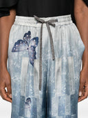 Pierre Louis Mascia Printed Silk Trousers