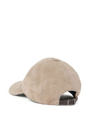 Brunello Cucinelli Baseballkappe aus Leder