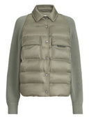 Kurze Daunenjacke aus Nylon von Brunello Cucinelli