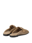 Brunello Cucinelli Lederpantoffeln
