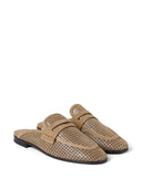 Brunello Cucinelli Lederpantoffeln