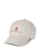 Brunello Cucinelli Logo-Baseballkappe
