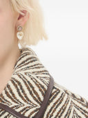 Valentino Garavani V Logo Signature Pearl Earrings