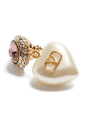 Valentino Garavani V Logo Signature Pearl Earrings
