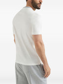 Brunello Cucinelli T-Shirt aus Baumwolle mit Logo