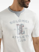 Brunello Cucinelli T-Shirt aus Baumwolle mit Logo