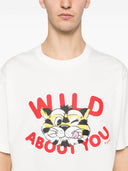 Maglietta Kenzo in cotone con tigre selvaggia