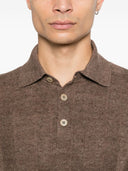 Brunello Cucinelli Linen And Cotton Blend Polo Shirt