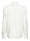 Brunello Cucinelli Linen And Cotton Blend Shirt